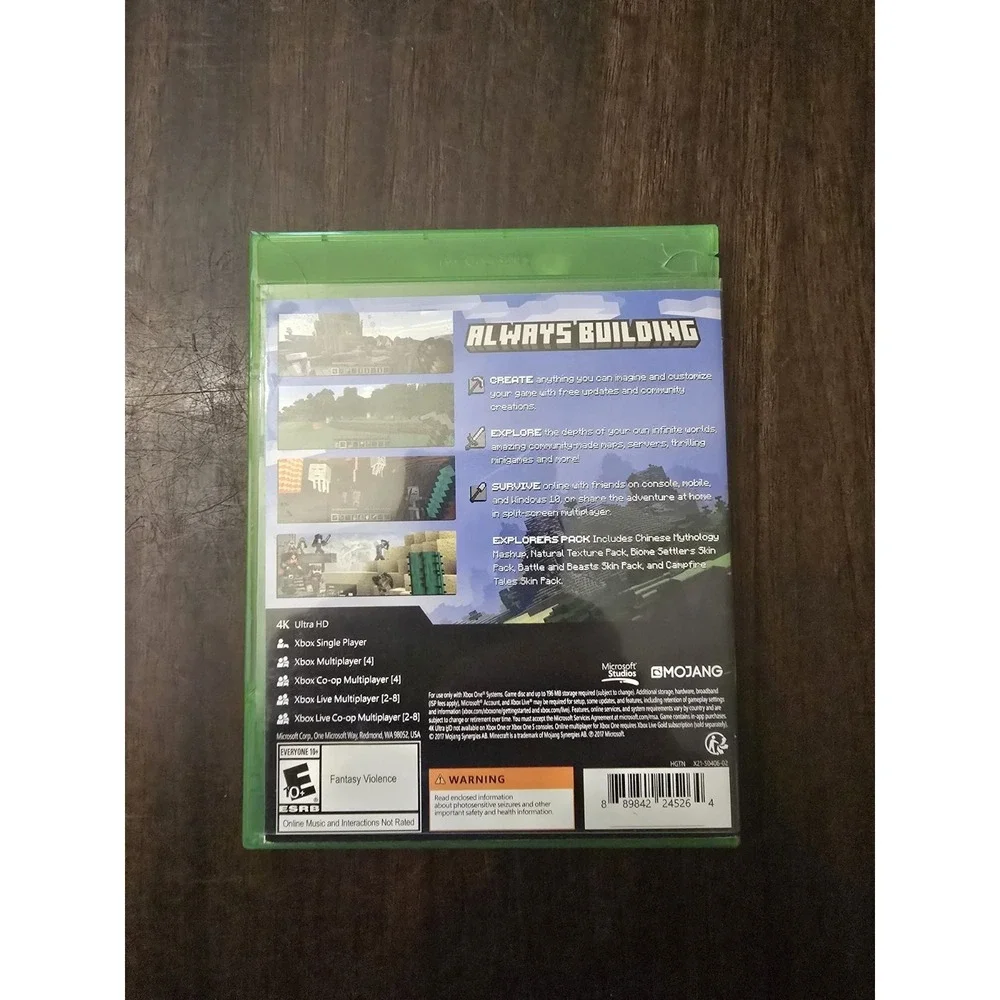 Minecraft [ Explorers Pack ] (XBOX ONE)